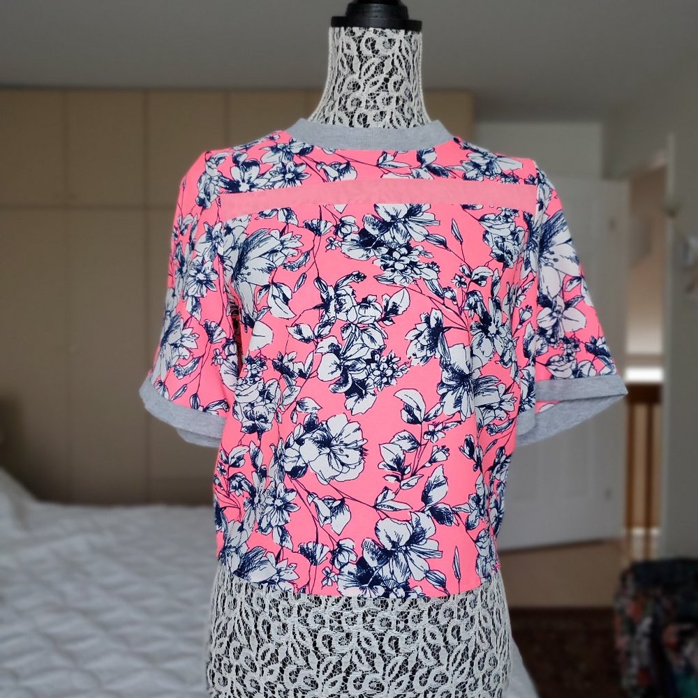 Asos Pink Floral Top
